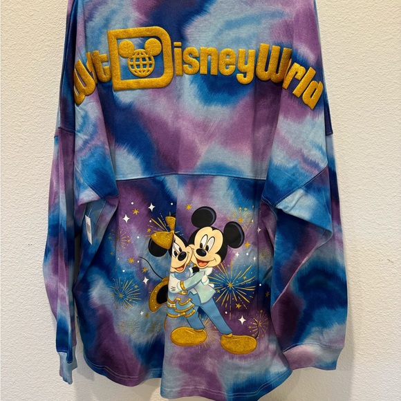 Walt Disney World 50TH ANNIVERSARY Spirit Jersey  MICKEY & MINNIE Adult L  NEW - Picture 4 of 7